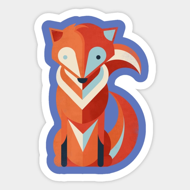 Fox Sticker by jayf23